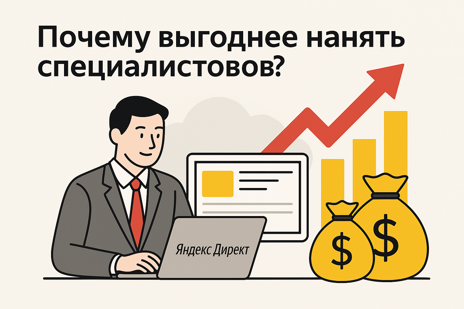 Яндекс Директ: почему выгоднее нанять специалистов?